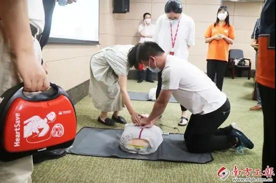 學黨史 辦實事 | 廣新工會開展應急救護培訓，破解職工“不會救、不敢救”難題