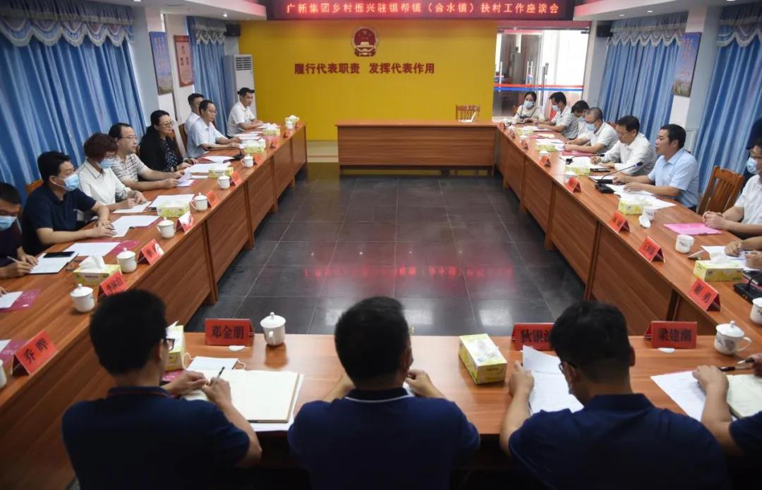 學黨史 辦實事 | 樹幫扶標桿 助鄉村蝶變：廣新集團黨委書記、董事長白濤調研指導鄉村振興駐鎮幫鎮扶村工作