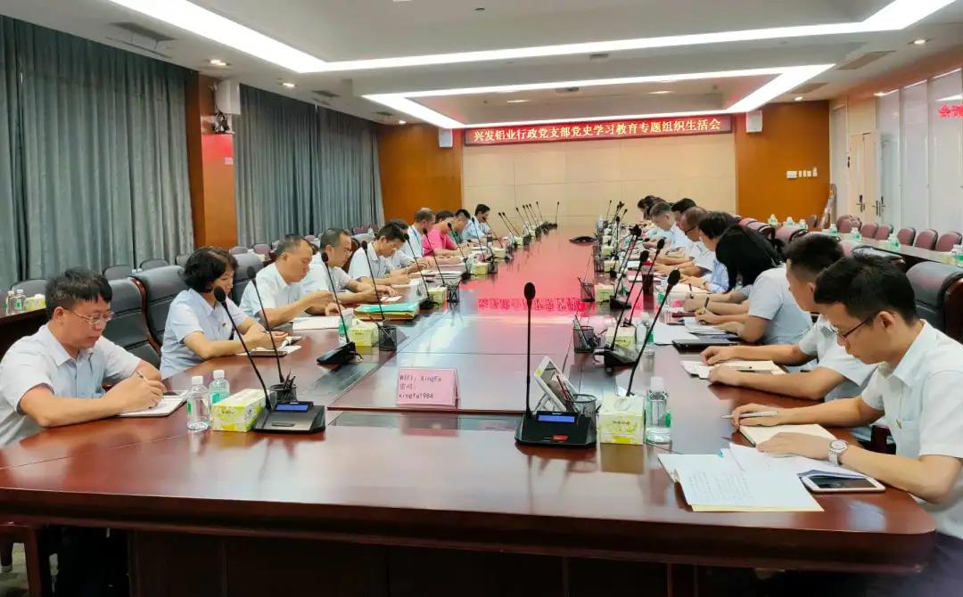 興發鋁業走好三步棋 推動黨史學習教育走深走實走心
