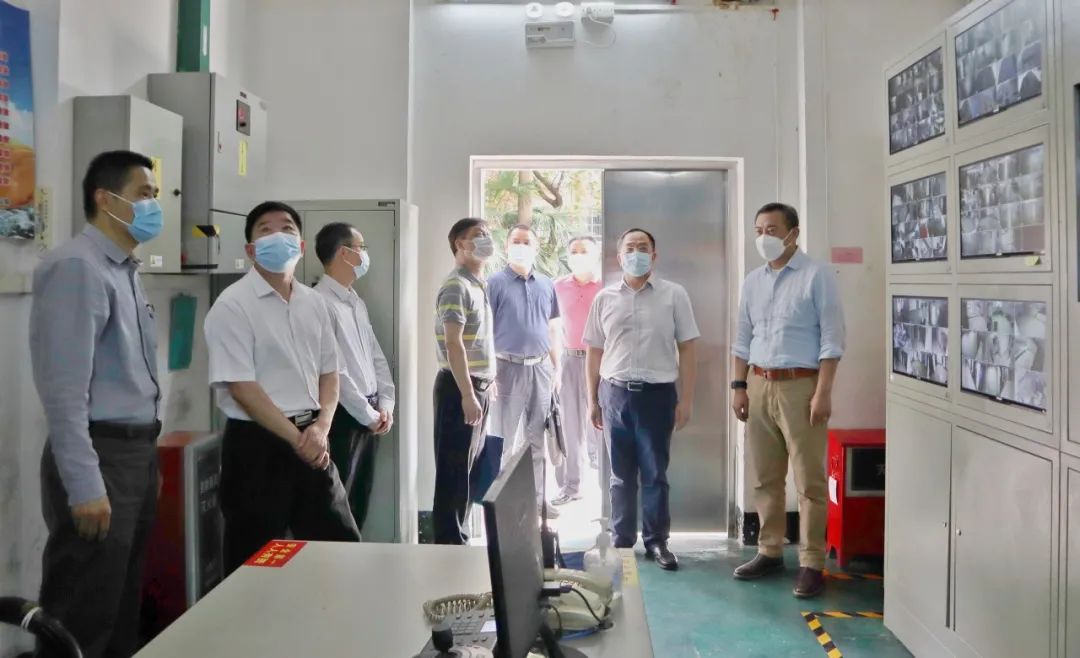 省國資委黨委委員、二級巡視員張繩道帶隊到廣新集團督導疫情防控、安全生產和一季度生產經營情況