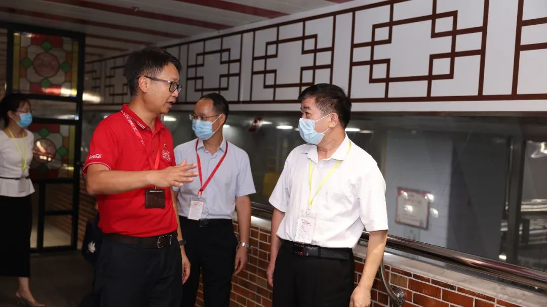省國資委黨委委員、二級巡視員張繩道到廣新集團調研