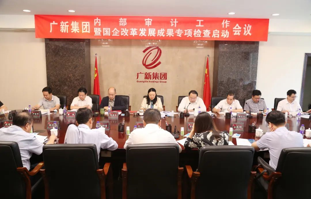 廣新集團召開內審工作會議暨國企改革發展成果專項檢查啟動會