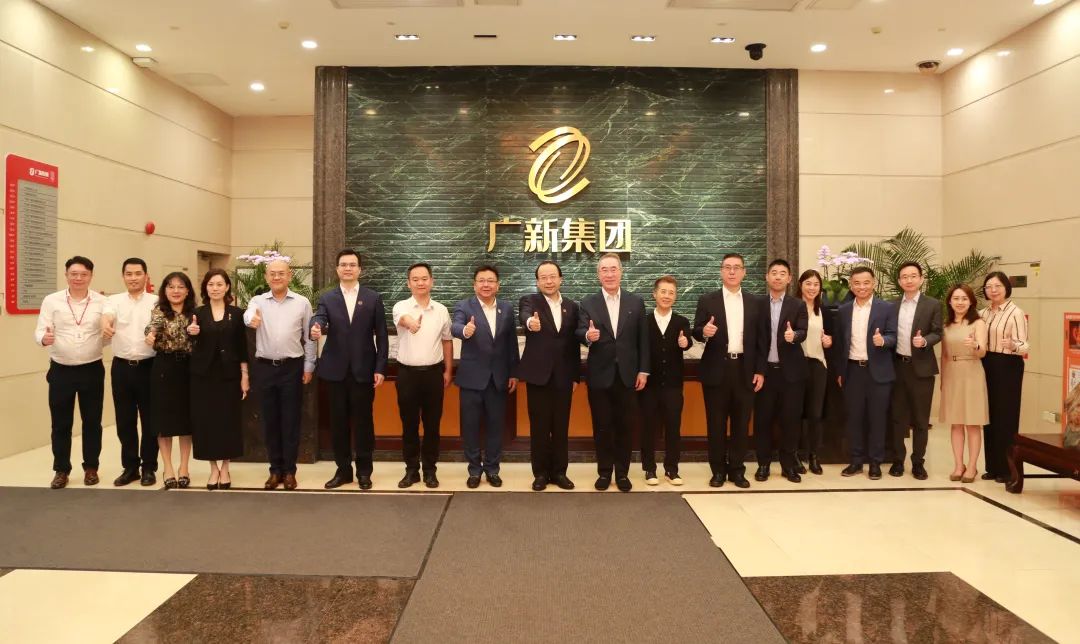全國政協常委唐英年先生一行到訪廣新集團