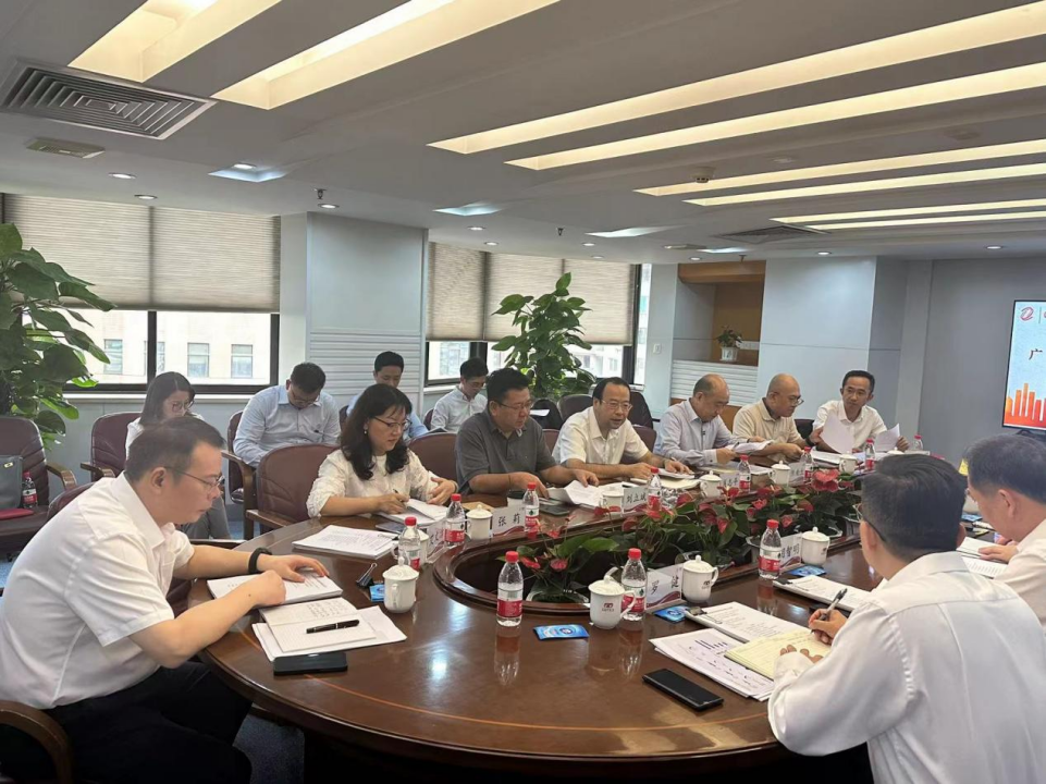 廣新集團舉辦所屬企業“十四五”戰略規劃中期調整暨2024年商業計劃評審會